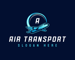 Airplane Aviation Travel logo design