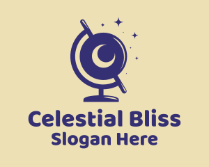 Moon Stars Observatory logo design