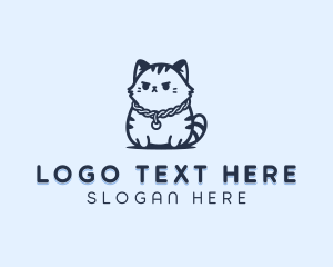 Feline - Feline Cat Grooming logo design