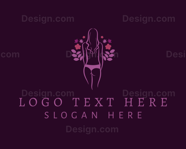 Sexy Purple Undergarment Logo