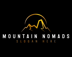 Mountain Peak Adventure logo design