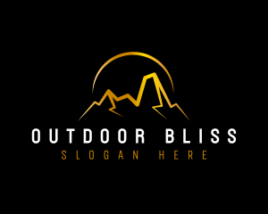 Mountain Peak Adventure logo design