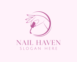 Feminine Nail Manicure  logo