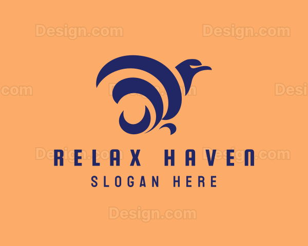 Modern Hawk Bird Logo