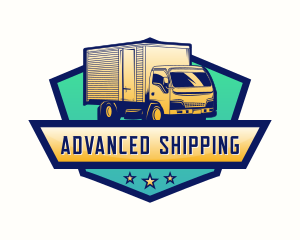Logistics Cargo Truck logo
