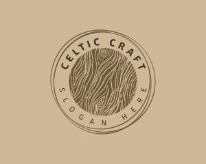 Woodworks Crafting Company logo design