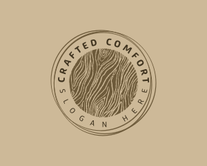 Woodworks Crafting Company logo design