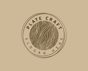 Woodworks Crafting Company logo design