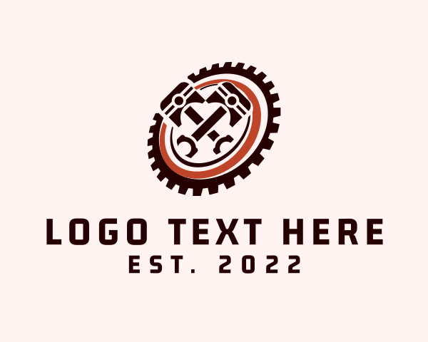 Mechanical logo example 2