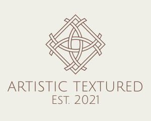 Intricate Woven Textile logo design