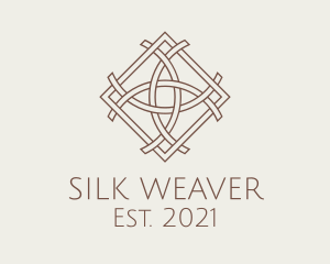 Intricate Woven Textile logo design