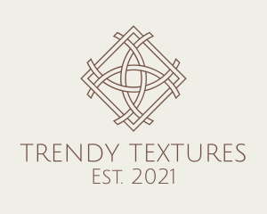 Intricate Woven Textile logo design