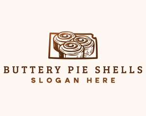 Kansas Cinnamon Rolls logo design