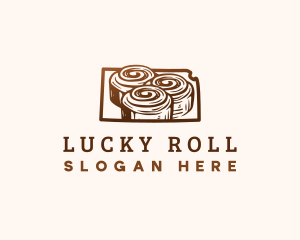 Kansas Cinnamon Rolls logo design