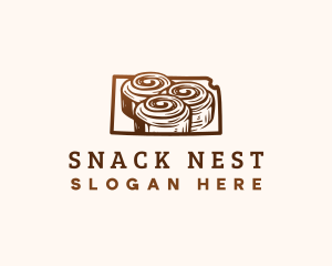 Kansas Cinnamon Rolls logo design