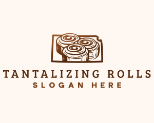 Kansas Cinnamon Rolls logo design