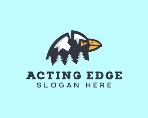 Eagle Mountain Forest logo design