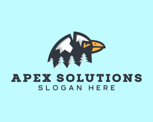 Eagle Mountain Forest logo design