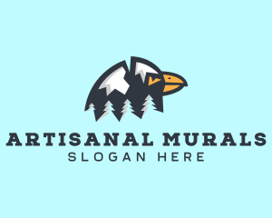 Eagle Mountain Forest logo design