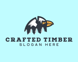 Eagle Mountain Forest logo design