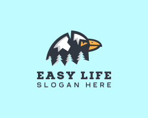 Eagle Mountain Forest logo design