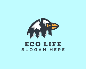 Eagle Mountain Forest logo design