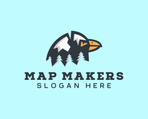 Eagle Mountain Forest logo design