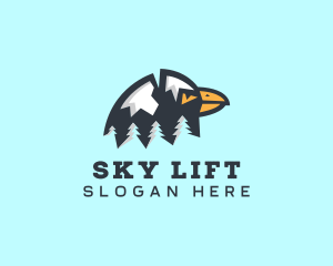 Eagle Mountain Forest logo design