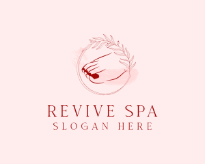 Pedicure Foot Spa logo design