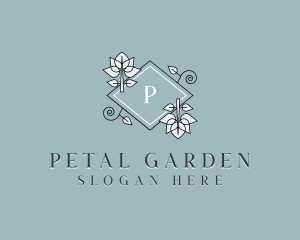 Event Flower Arrangement logo design