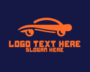 Modern Car Swoosh logo