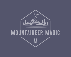 Mountain Climbing Adventure logo design