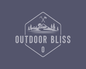 Mountain Climbing Adventure logo design