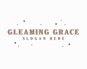 Dainty Star Sparkle logo design