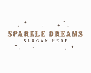 Dainty Star Sparkle logo