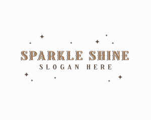 Dainty Star Sparkle logo design