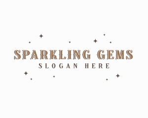 Dainty Star Sparkle logo design