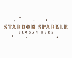 Dainty Star Sparkle logo design