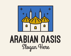 Middle Eastern Temple Towers  logo