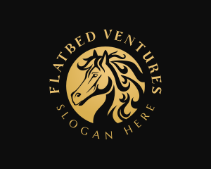 Horse Financing Advisory logo design