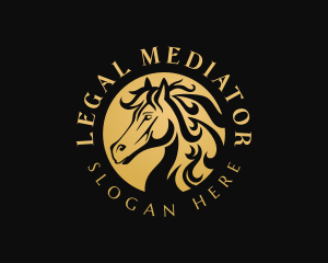 Horse Financing Advisory logo design