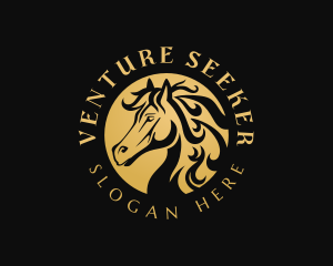 Horse Financing Advisory logo design