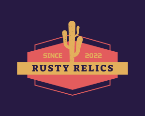 Desert Cactus Succulent logo