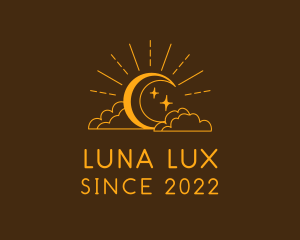 Lunar Moon Cloud  logo