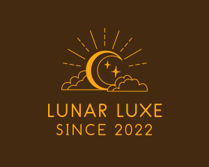 Lunar Moon Cloud  logo