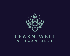 Candle Wellness Spa logo design