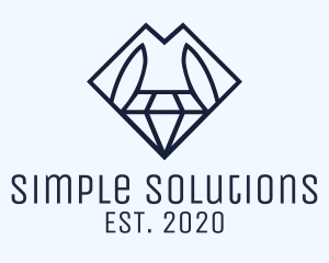 Diamond Fashion Dress logo design