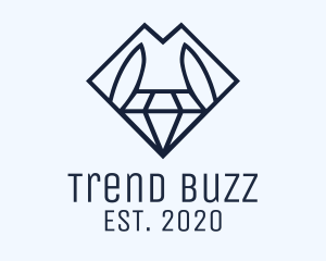 Diamond Fashion Dress logo design