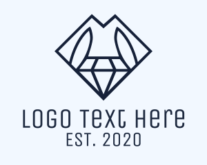 Trend - Diamond Fashion Dress logo design