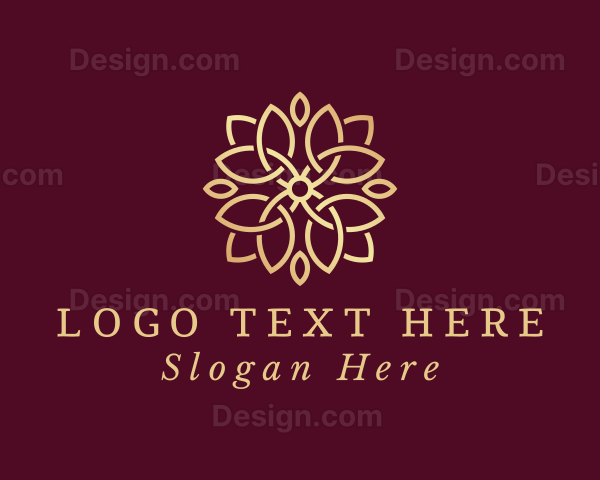 Decorative Flower Spa Logo